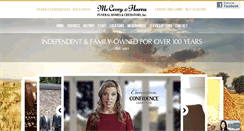 Desktop Screenshot of mccreryandharra.com