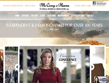 Tablet Screenshot of mccreryandharra.com